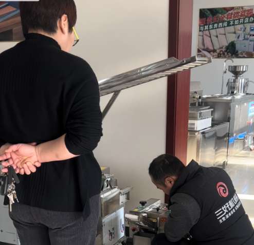 現(xiàn)場(chǎng)試機(jī)演示